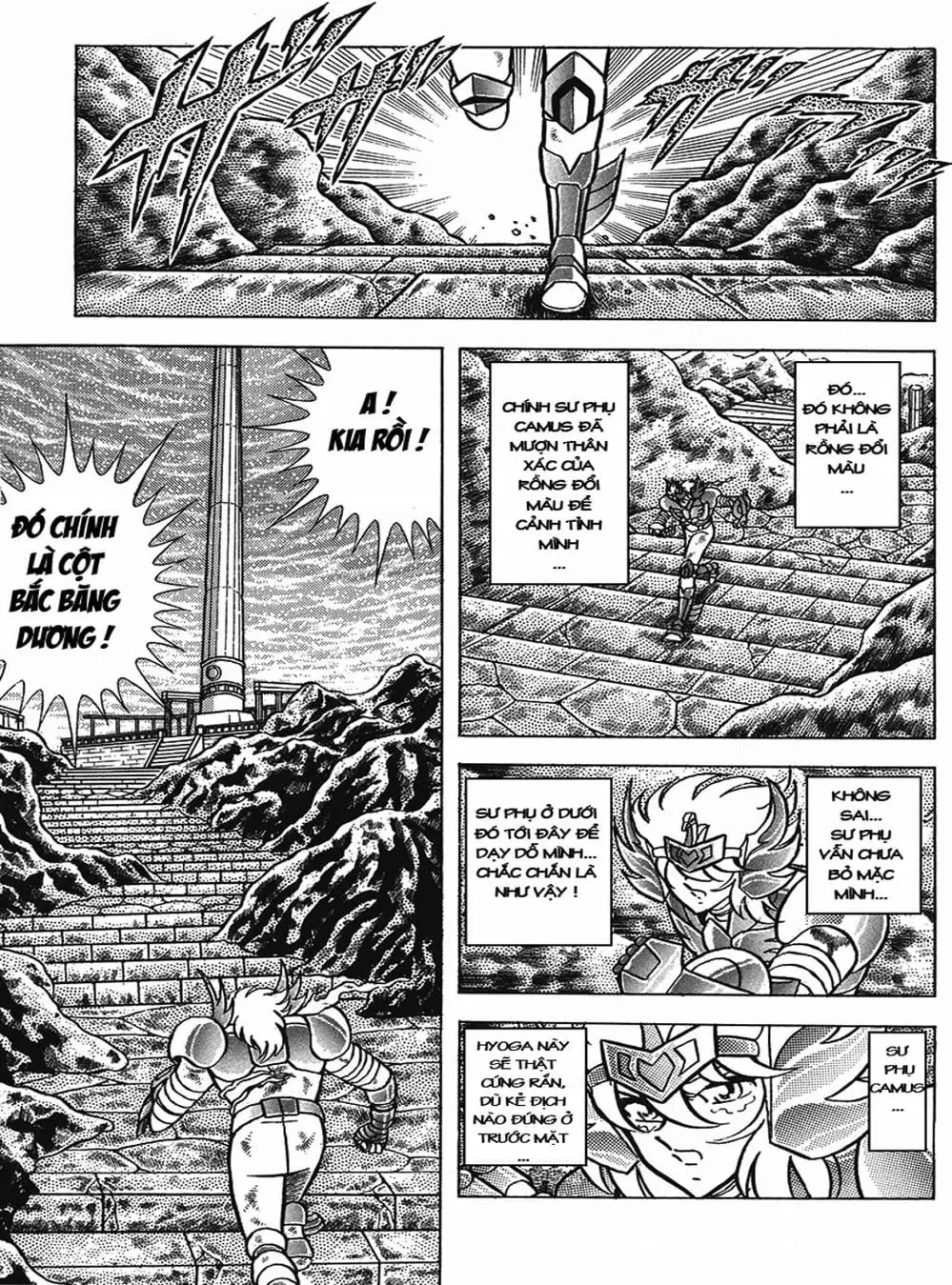 Truyện Tranh Áo Giáp Vàng - Saint Seiya trang 4