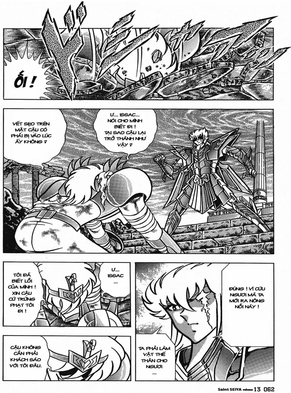 Truyện Tranh Áo Giáp Vàng - Saint Seiya trang 4