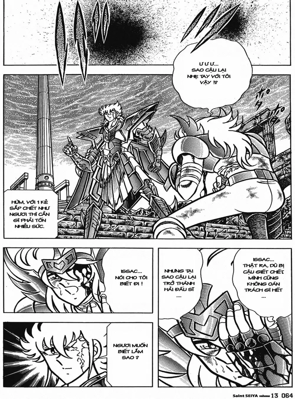 Truyện Tranh Áo Giáp Vàng - Saint Seiya trang 4
