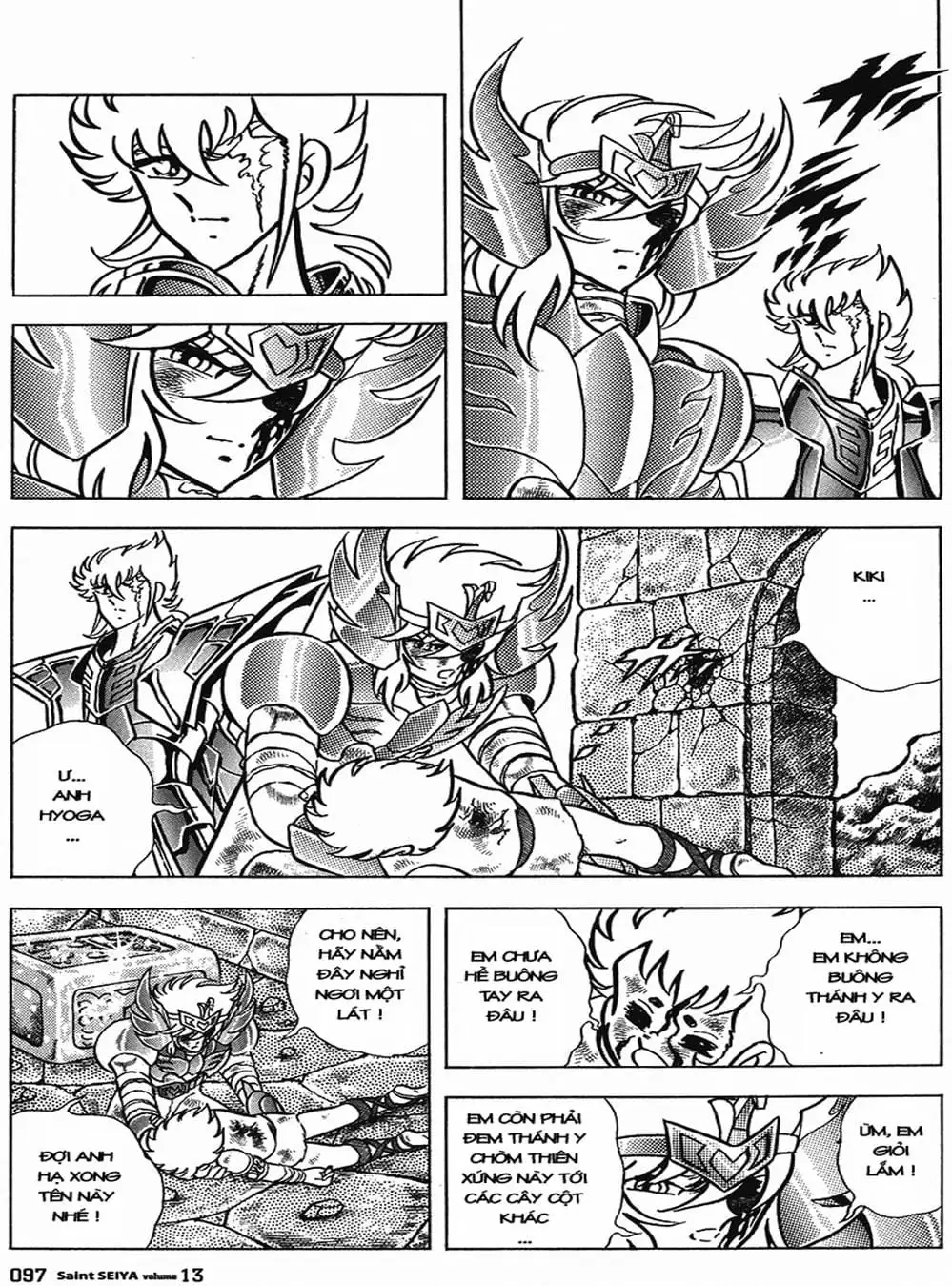 Truyện Tranh Áo Giáp Vàng - Saint Seiya trang 4