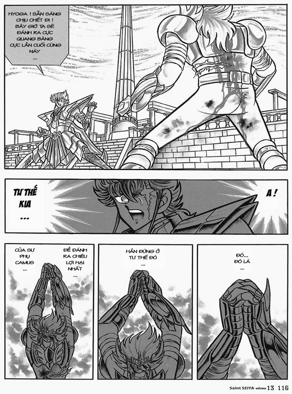 Truyện Tranh Áo Giáp Vàng - Saint Seiya trang 4