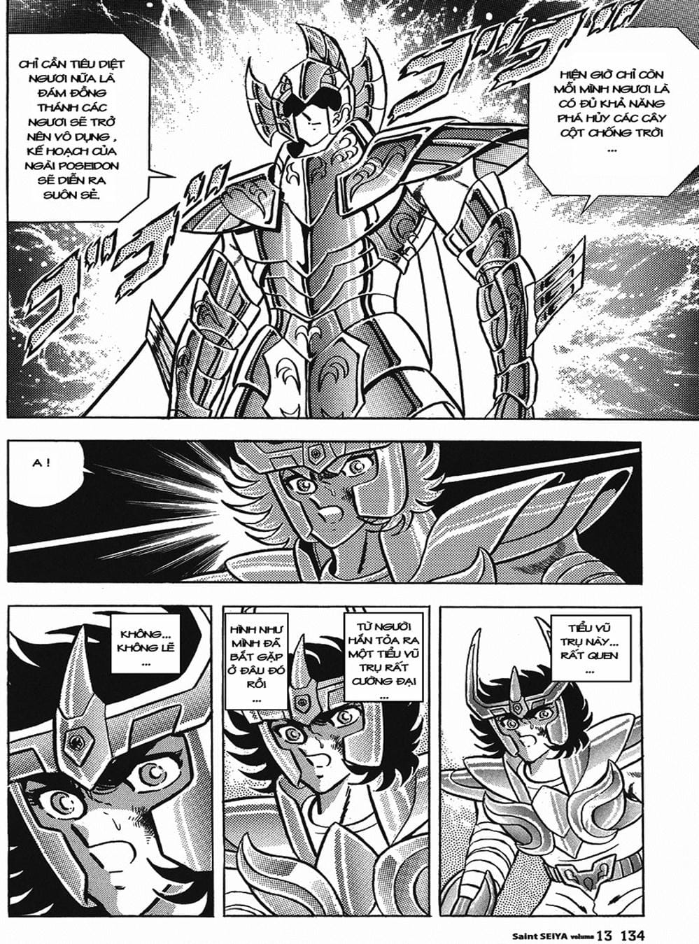 Truyện Tranh Áo Giáp Vàng - Saint Seiya trang 4