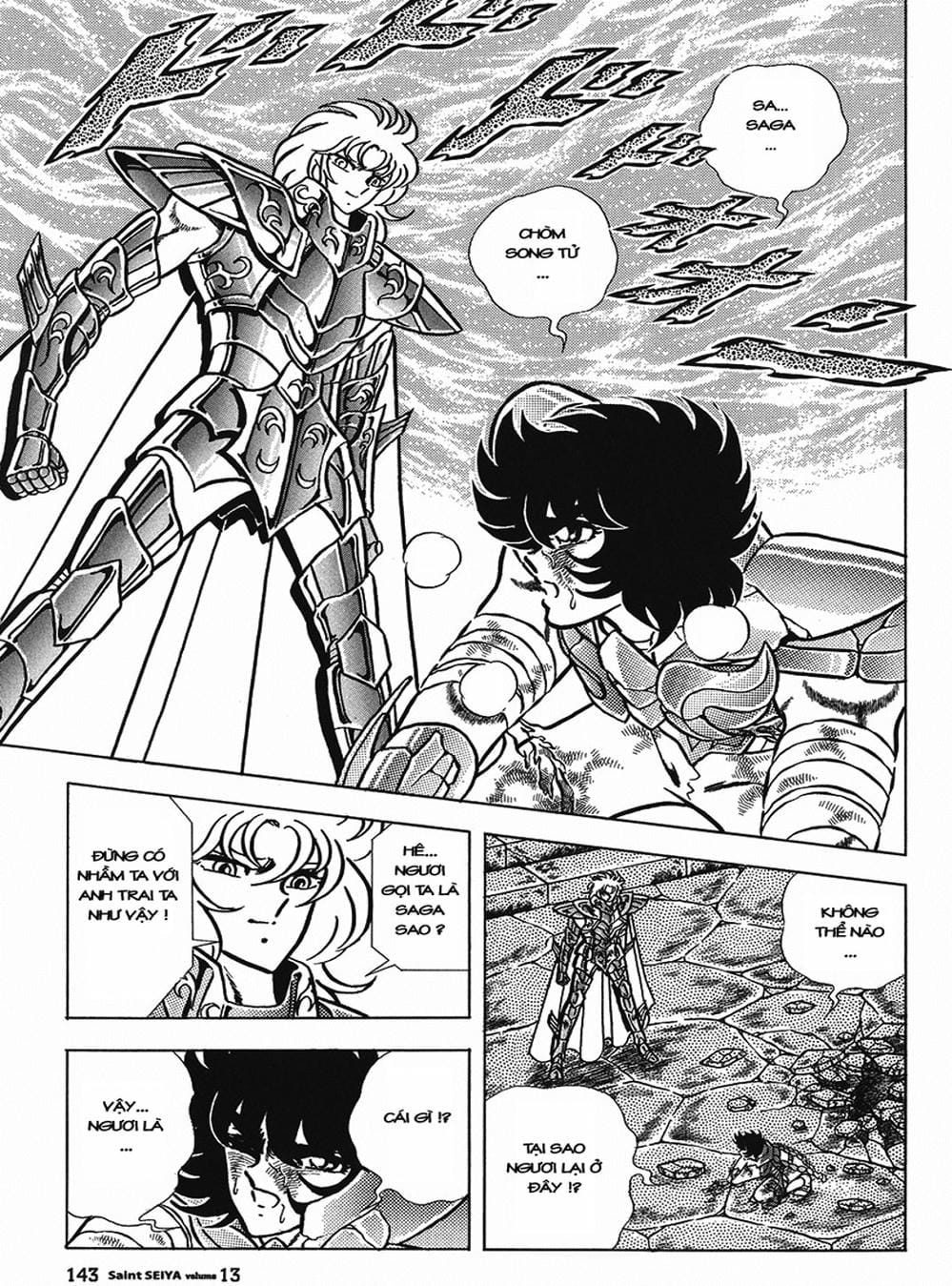 Truyện Tranh Áo Giáp Vàng - Saint Seiya trang 4