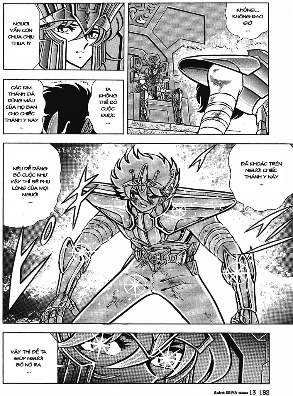Truyện Tranh Áo Giáp Vàng - Saint Seiya trang 4