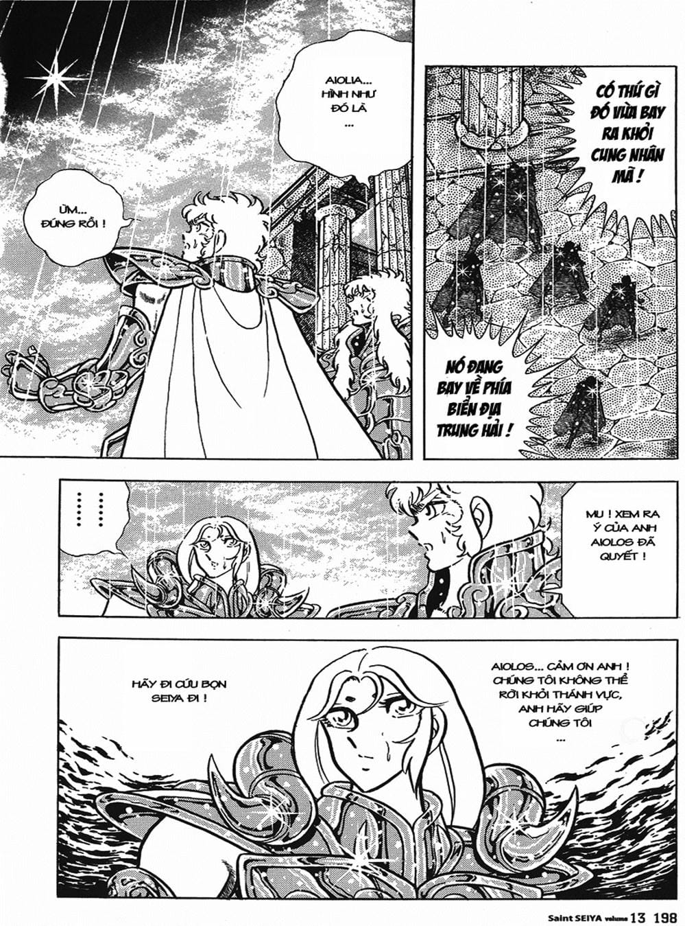 Truyện Tranh Áo Giáp Vàng - Saint Seiya trang 4