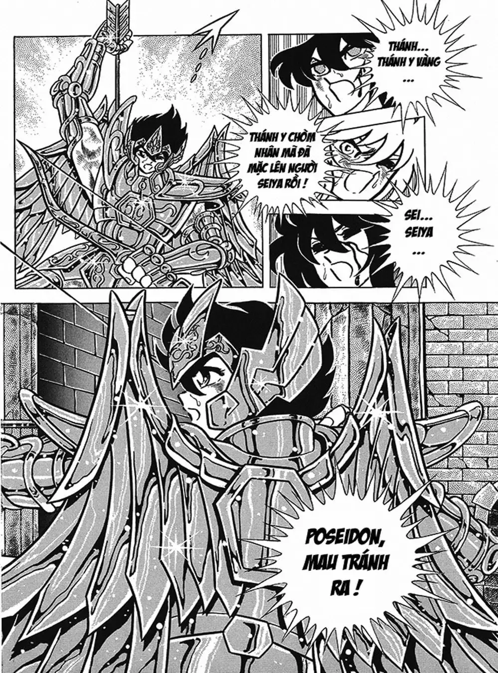Truyện Tranh Áo Giáp Vàng - Saint Seiya trang 4