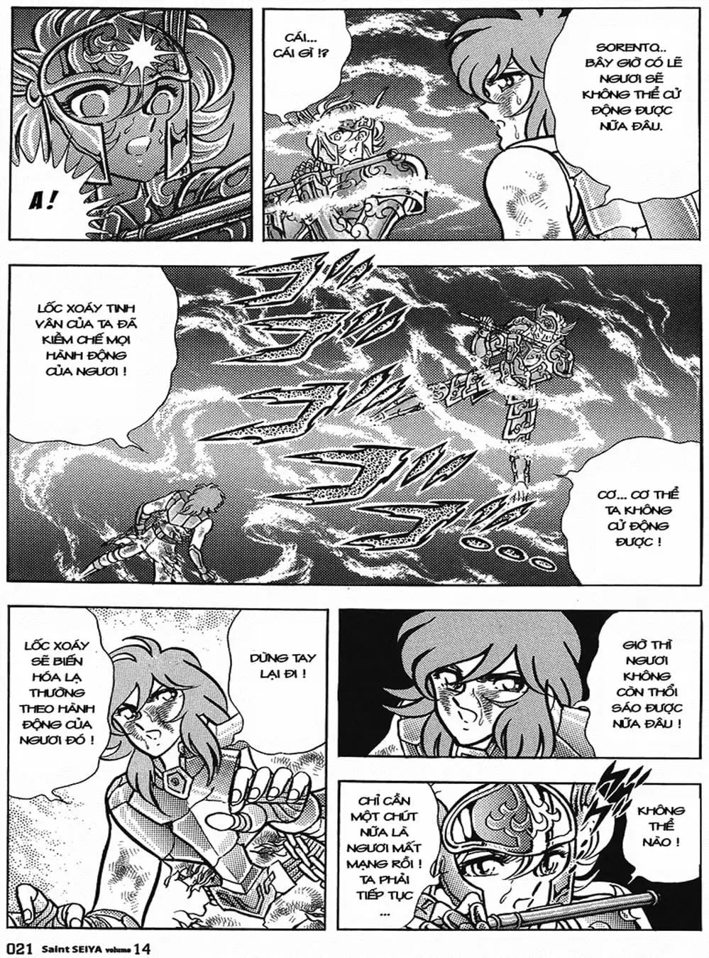 Truyện Tranh Áo Giáp Vàng - Saint Seiya trang 4