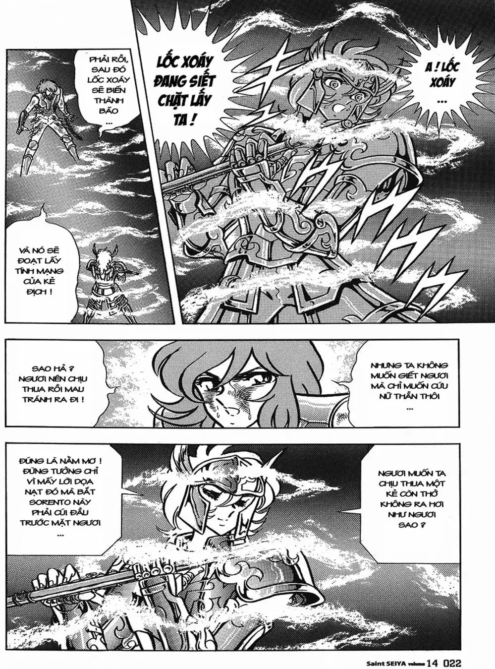 Truyện Tranh Áo Giáp Vàng - Saint Seiya trang 4