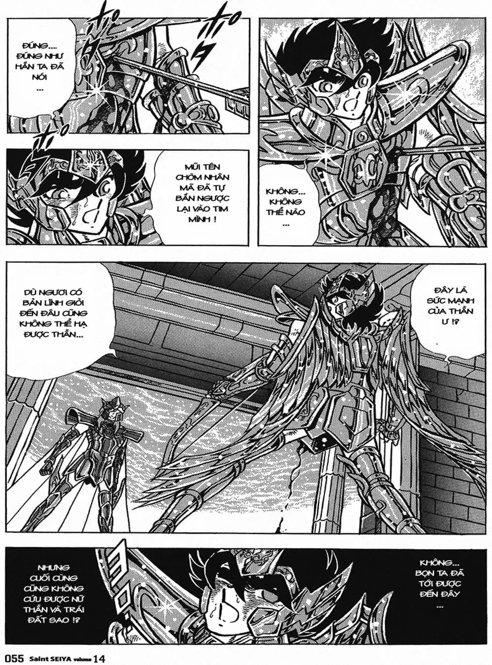 Truyện Tranh Áo Giáp Vàng - Saint Seiya trang 4