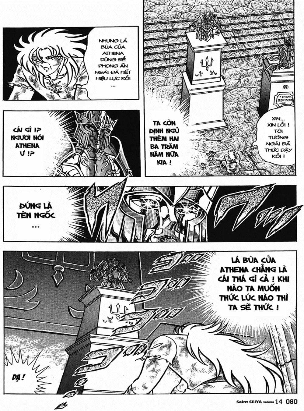 Truyện Tranh Áo Giáp Vàng - Saint Seiya trang 4