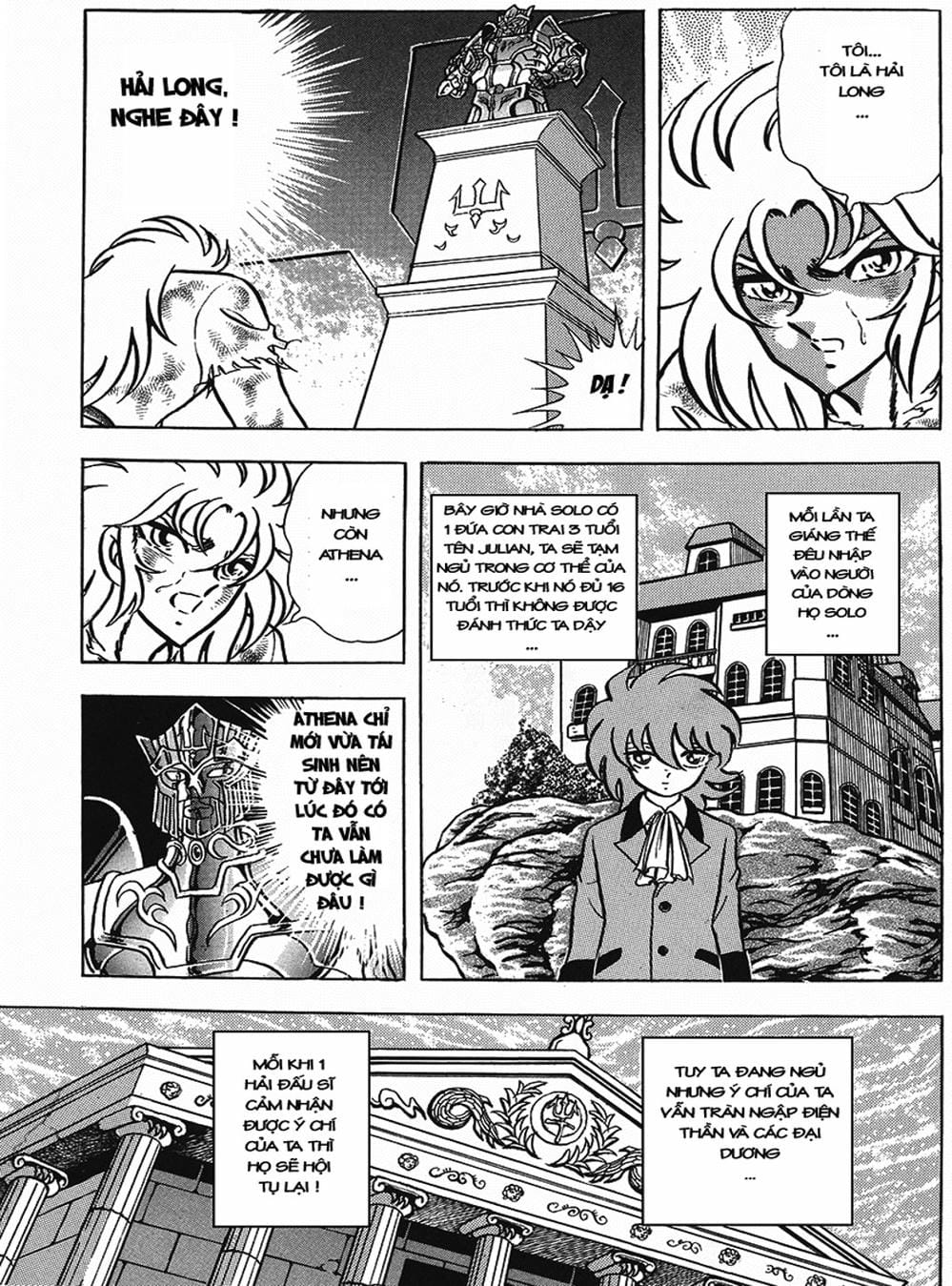 Truyện Tranh Áo Giáp Vàng - Saint Seiya trang 4