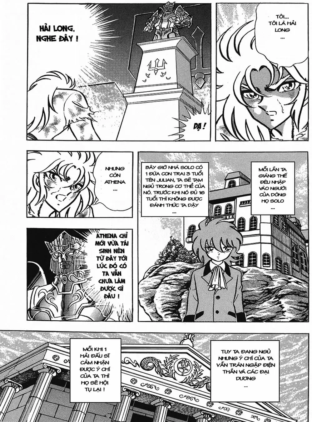 Truyện Tranh Áo Giáp Vàng - Saint Seiya trang 4