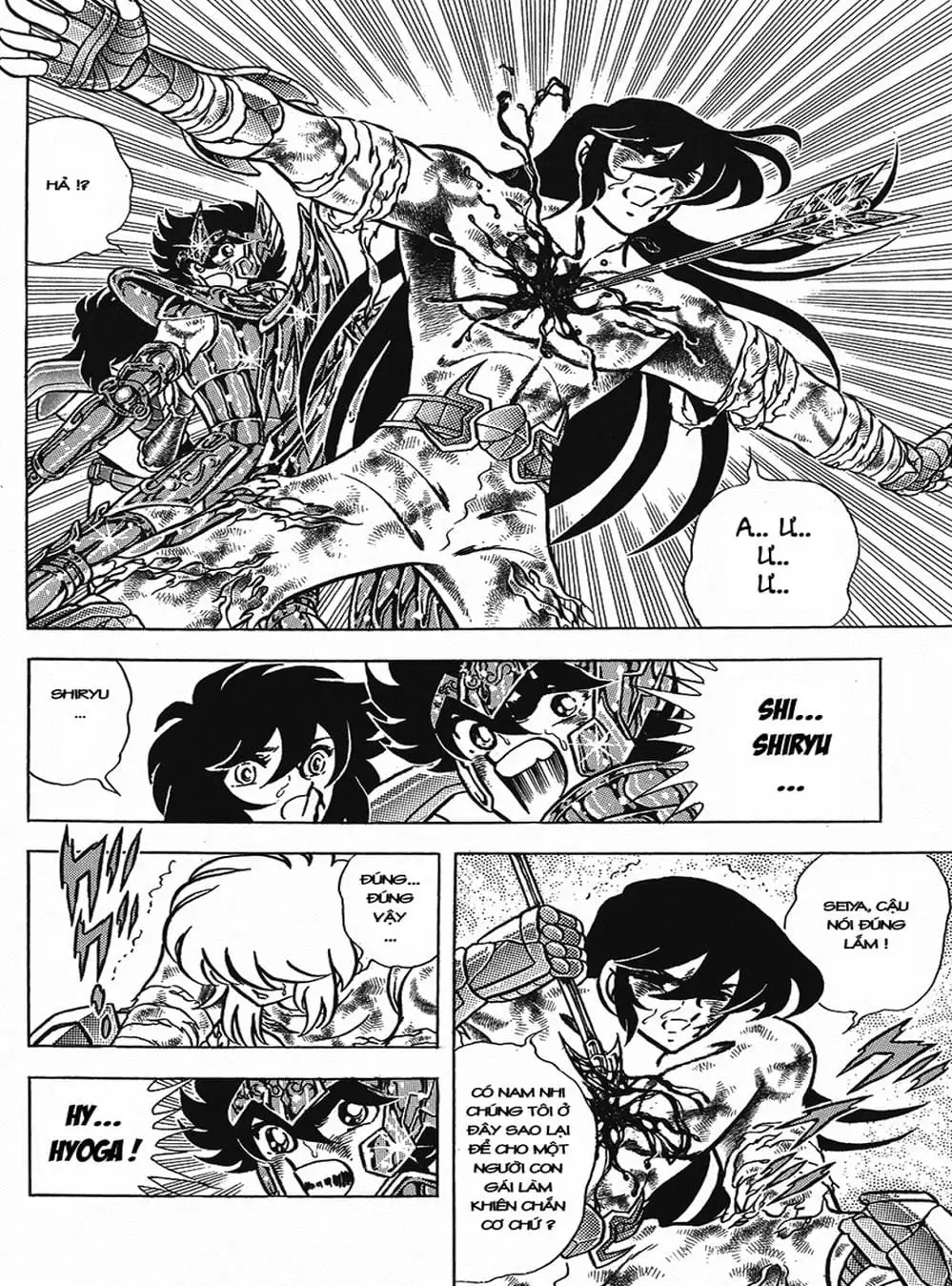 Truyện Tranh Áo Giáp Vàng - Saint Seiya trang 4