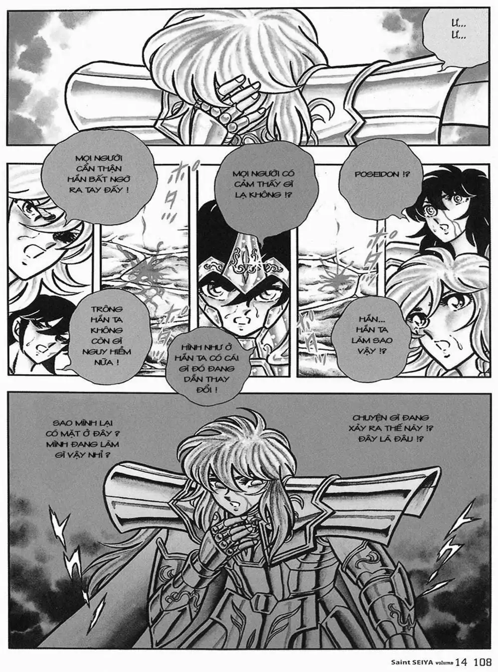 Truyện Tranh Áo Giáp Vàng - Saint Seiya trang 4
