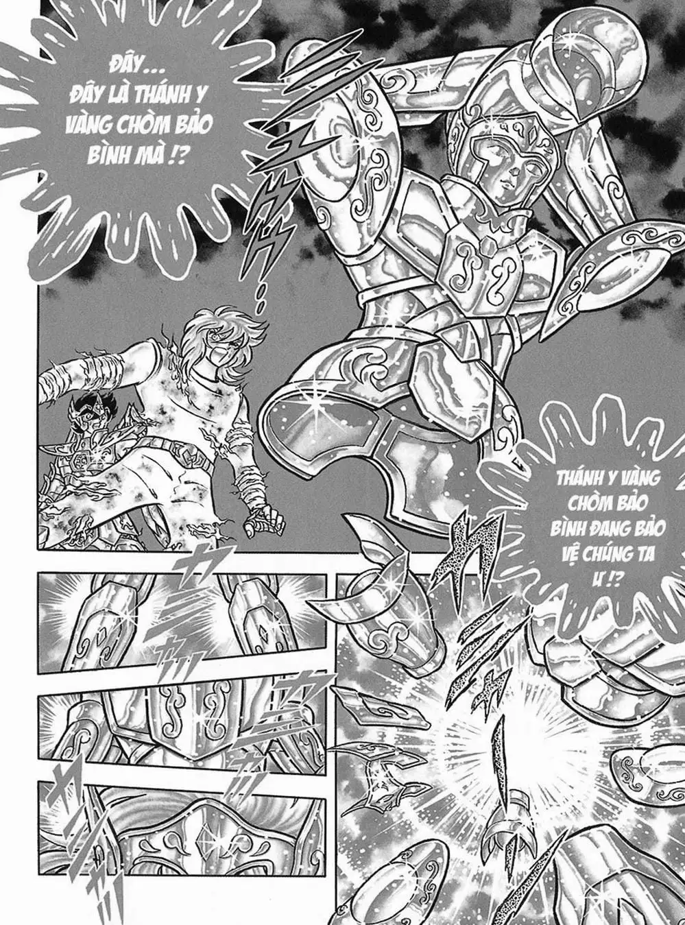 Truyện Tranh Áo Giáp Vàng - Saint Seiya trang 4