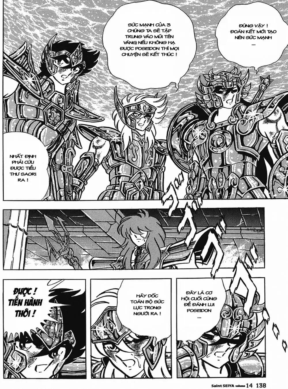 Truyện Tranh Áo Giáp Vàng - Saint Seiya trang 4
