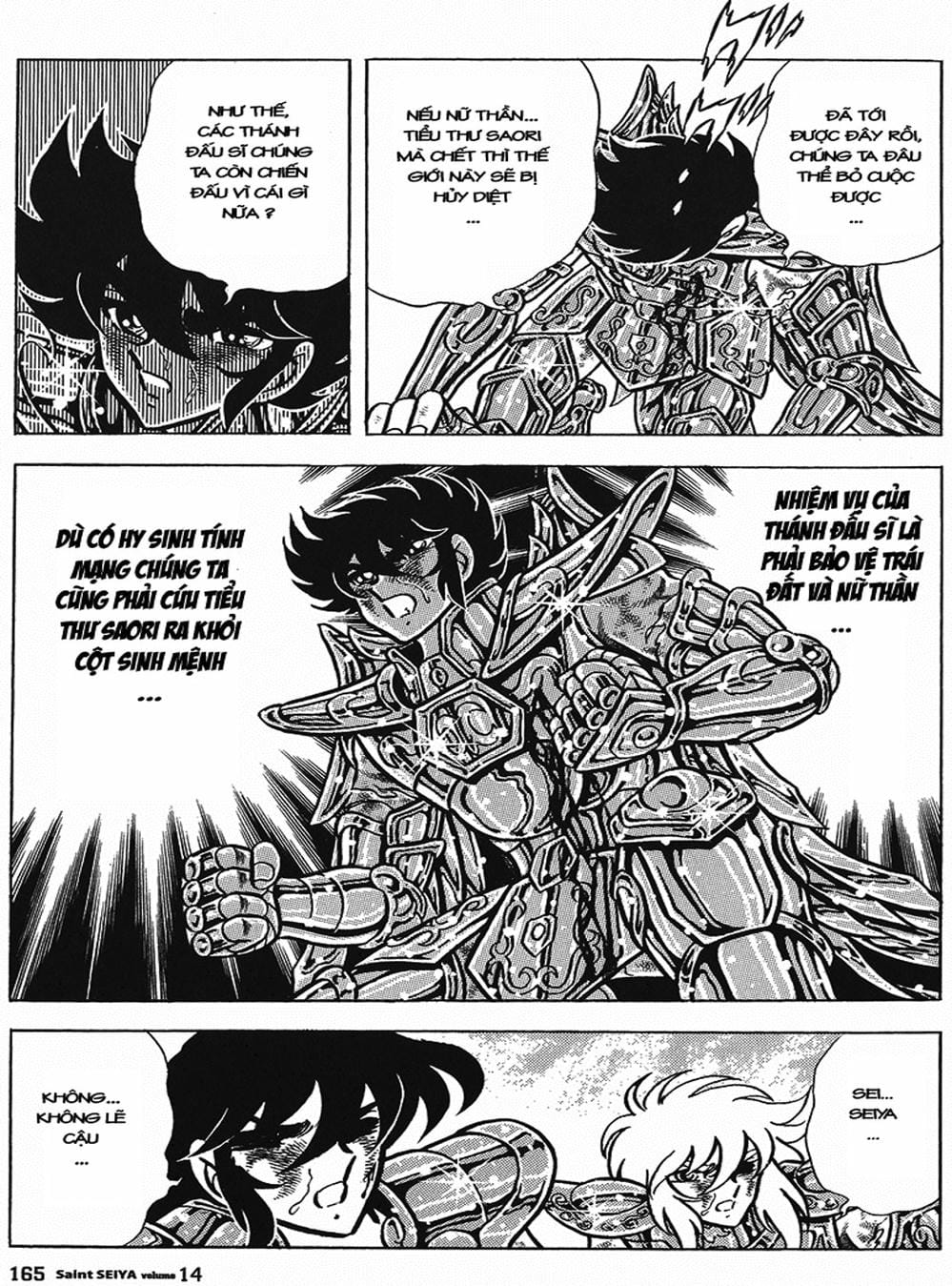 Truyện Tranh Áo Giáp Vàng - Saint Seiya trang 4