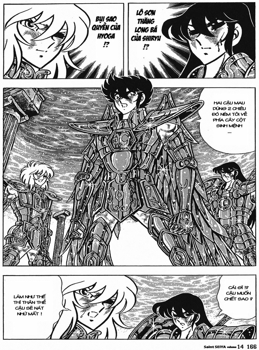 Truyện Tranh Áo Giáp Vàng - Saint Seiya trang 4