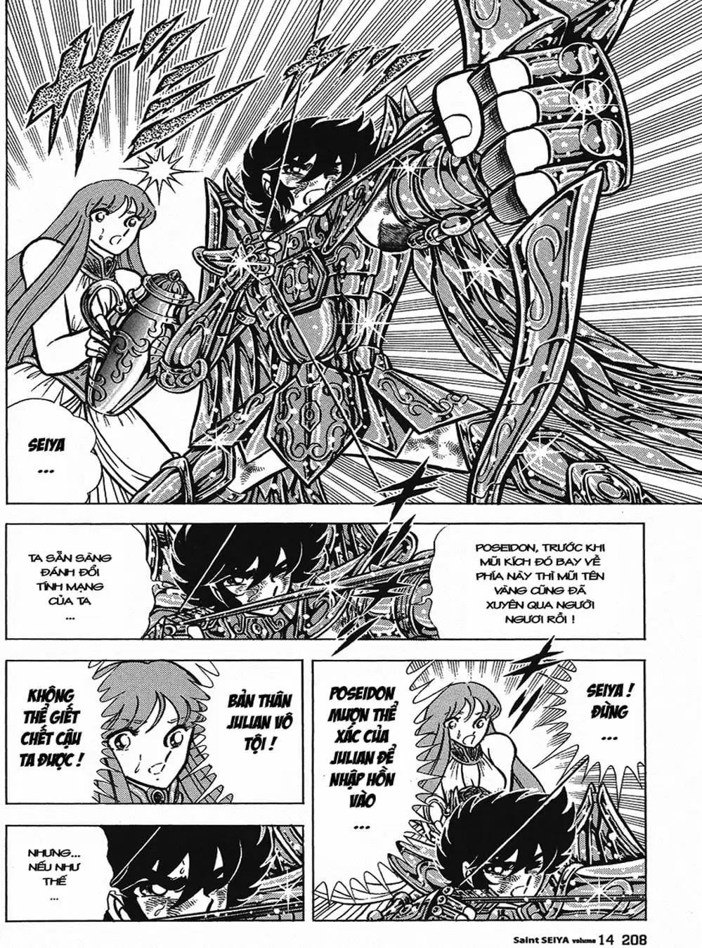 Truyện Tranh Áo Giáp Vàng - Saint Seiya trang 4
