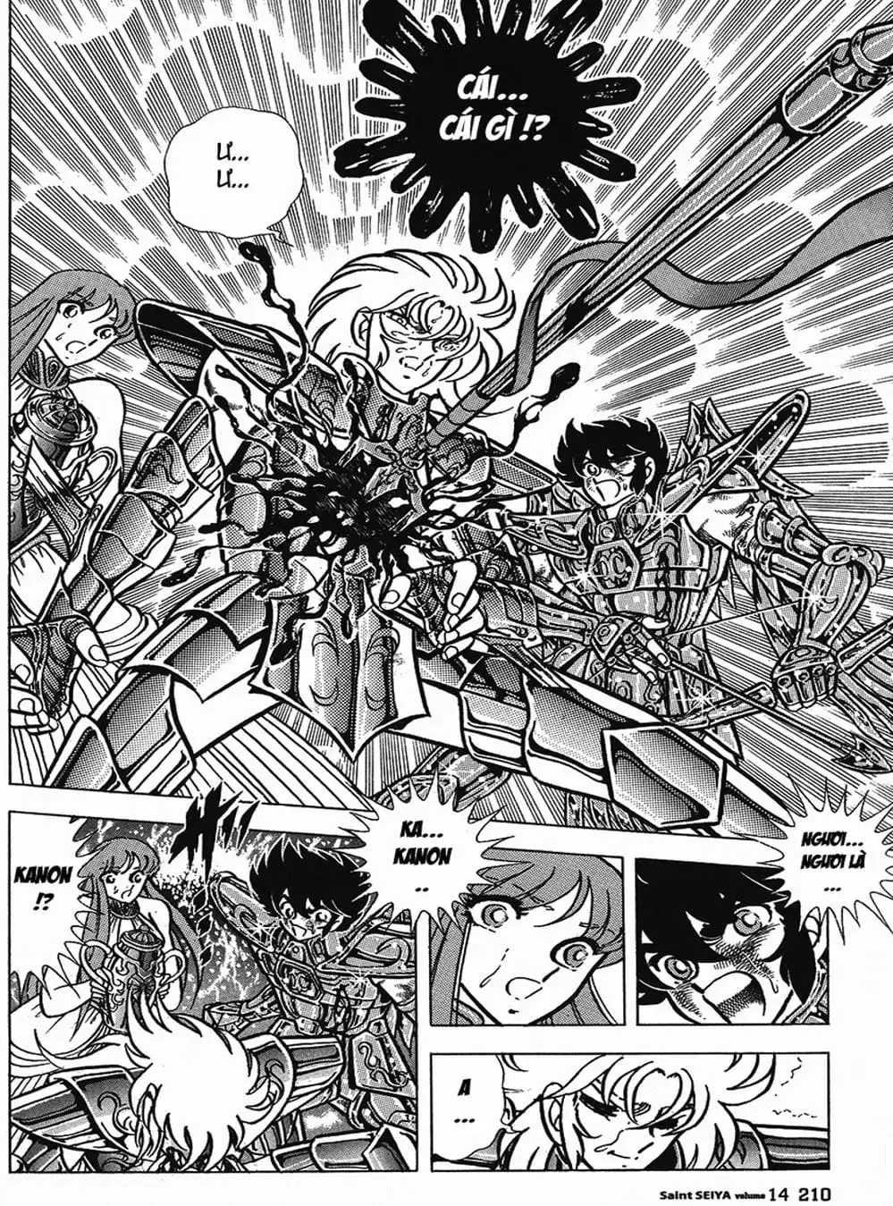 Truyện Tranh Áo Giáp Vàng - Saint Seiya trang 4