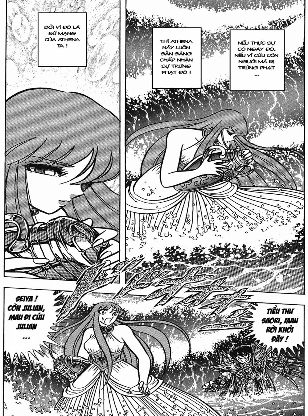 Truyện Tranh Áo Giáp Vàng - Saint Seiya trang 4