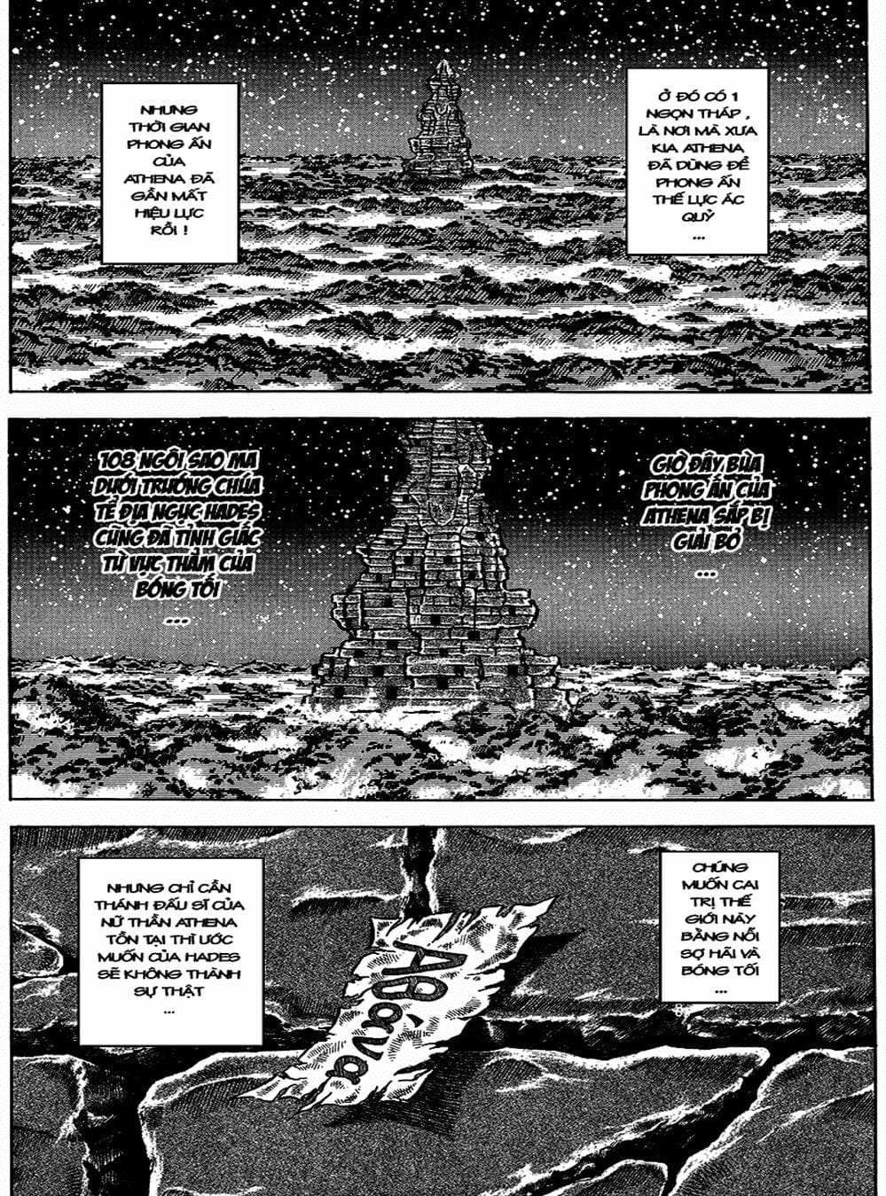 Truyện Tranh Áo Giáp Vàng - Saint Seiya trang 4