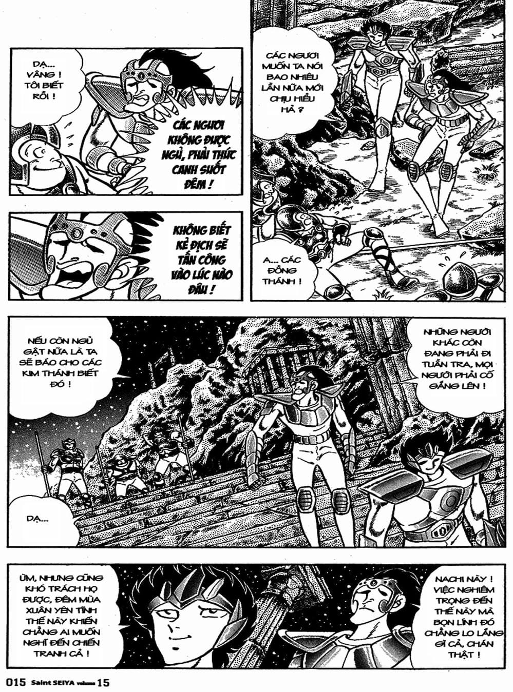 Truyện Tranh Áo Giáp Vàng - Saint Seiya trang 4