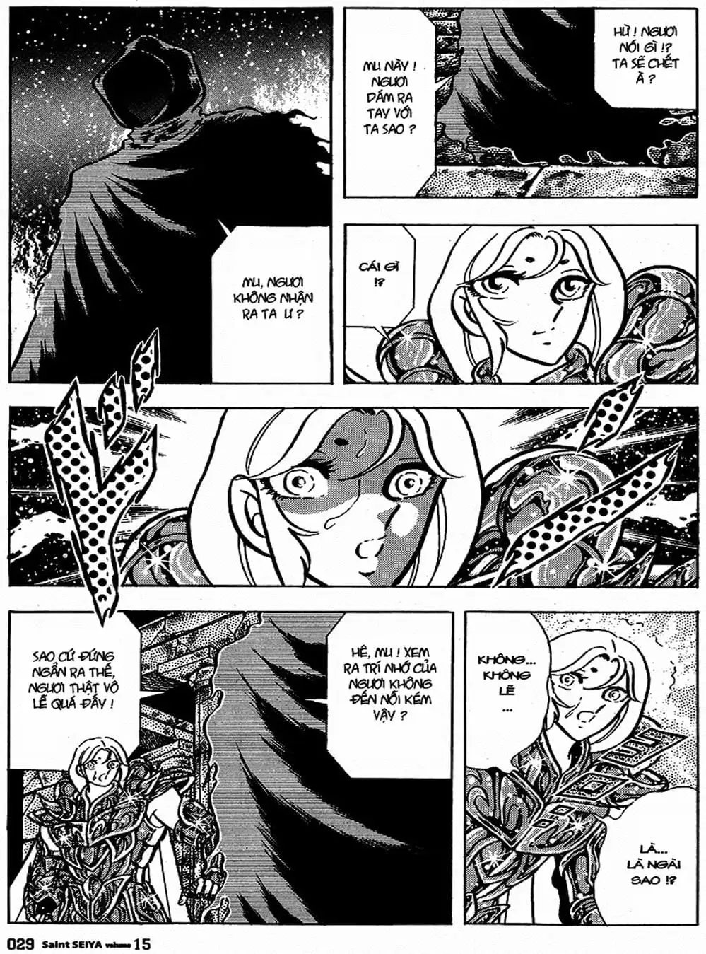 Truyện Tranh Áo Giáp Vàng - Saint Seiya trang 4