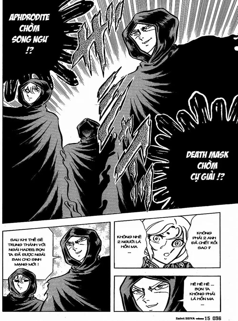 Truyện Tranh Áo Giáp Vàng - Saint Seiya trang 4