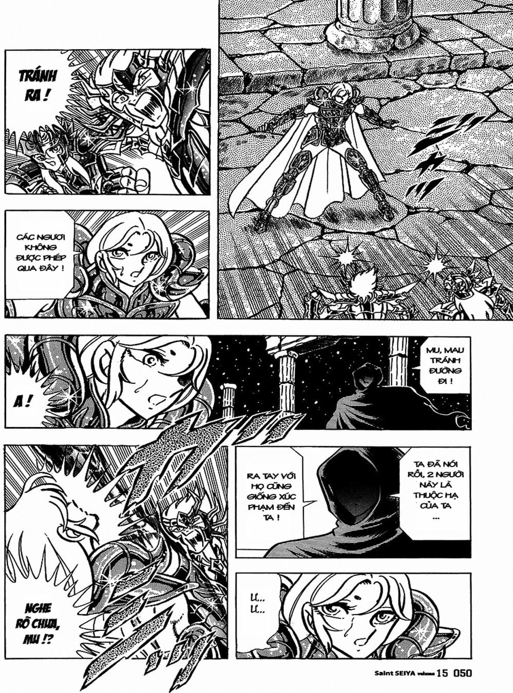 Truyện Tranh Áo Giáp Vàng - Saint Seiya trang 4