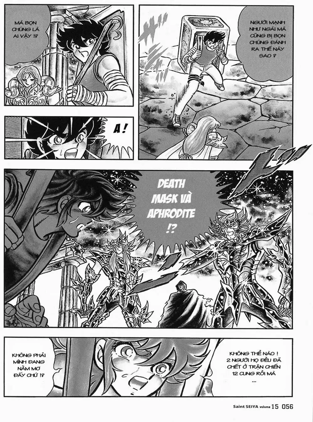 Truyện Tranh Áo Giáp Vàng - Saint Seiya trang 4
