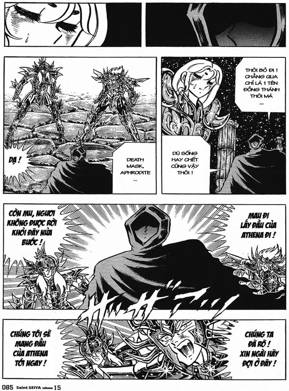 Truyện Tranh Áo Giáp Vàng - Saint Seiya trang 4