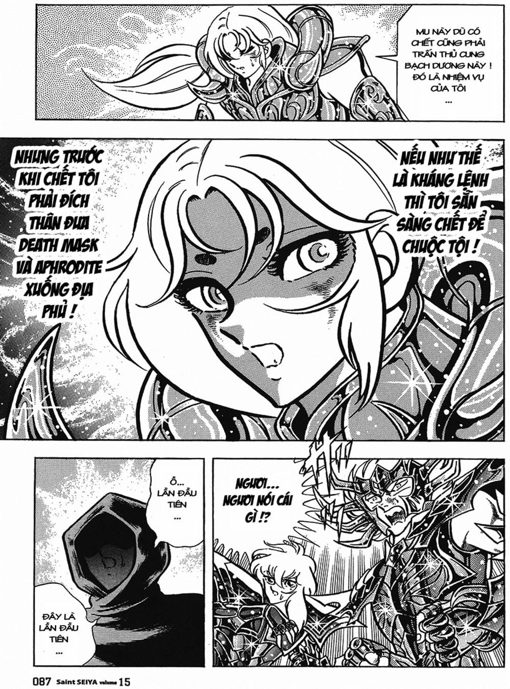 Truyện Tranh Áo Giáp Vàng - Saint Seiya trang 4