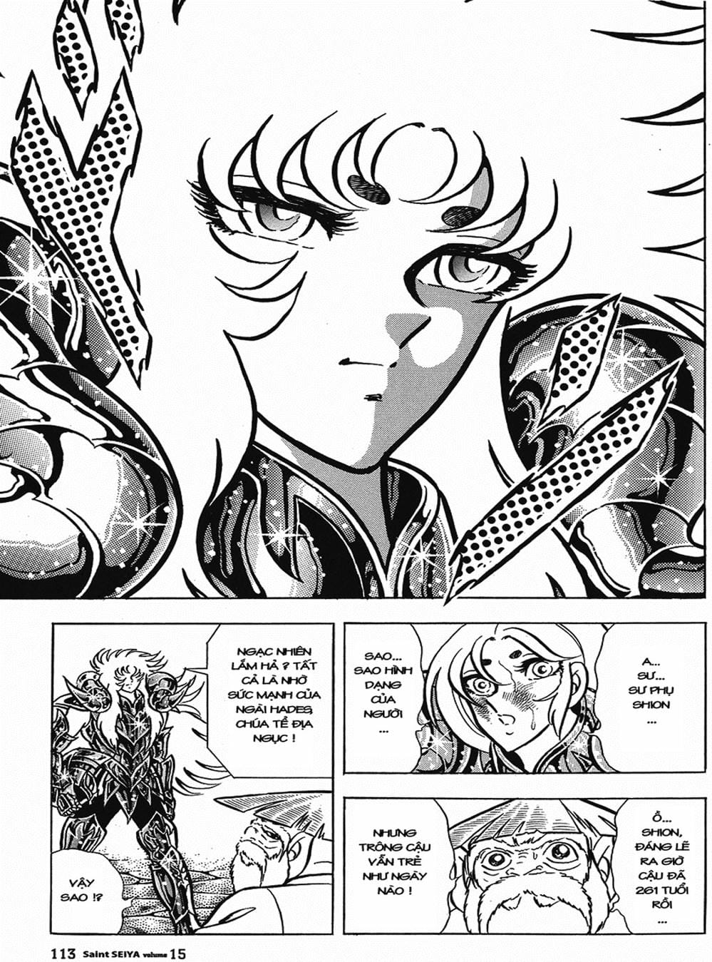 Truyện Tranh Áo Giáp Vàng - Saint Seiya trang 4