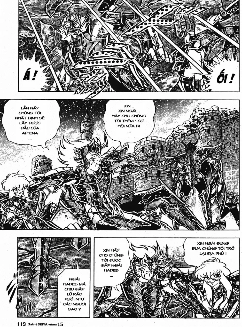 Truyện Tranh Áo Giáp Vàng - Saint Seiya trang 4