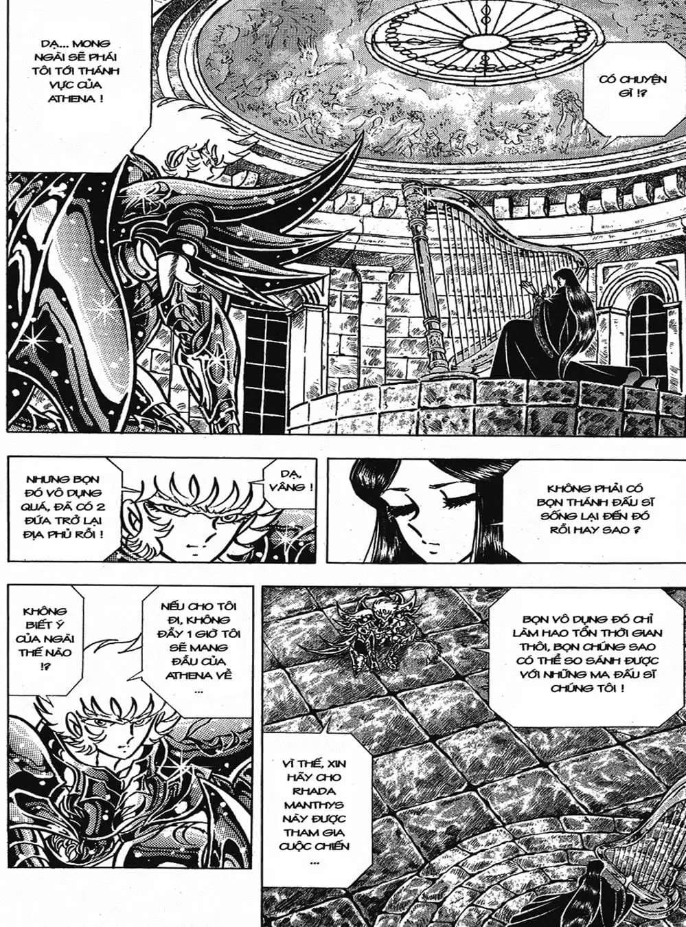 Truyện Tranh Áo Giáp Vàng - Saint Seiya trang 4