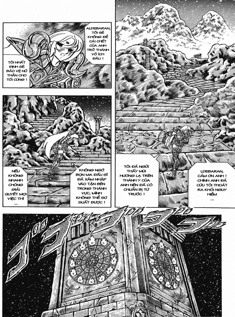 Truyện Tranh Áo Giáp Vàng - Saint Seiya trang 4