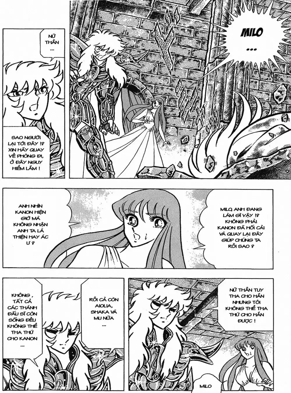 Truyện Tranh Áo Giáp Vàng - Saint Seiya trang 4