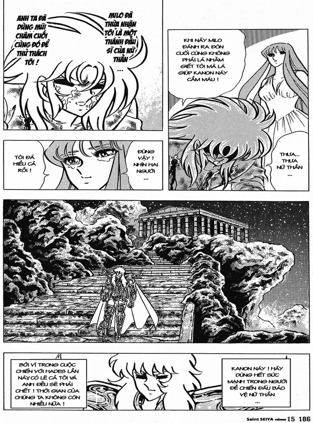 Truyện Tranh Áo Giáp Vàng - Saint Seiya trang 4