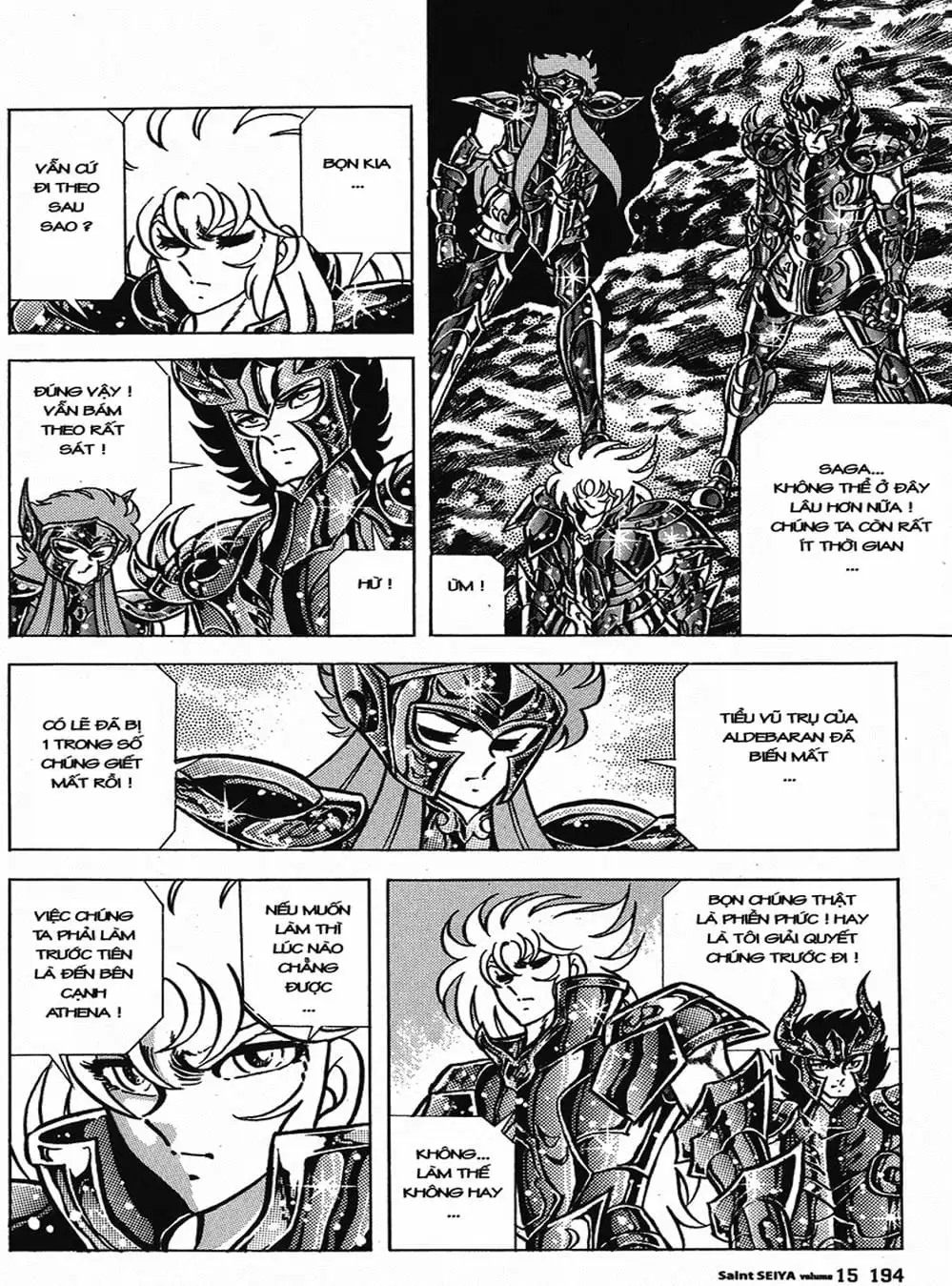 Truyện Tranh Áo Giáp Vàng - Saint Seiya trang 4