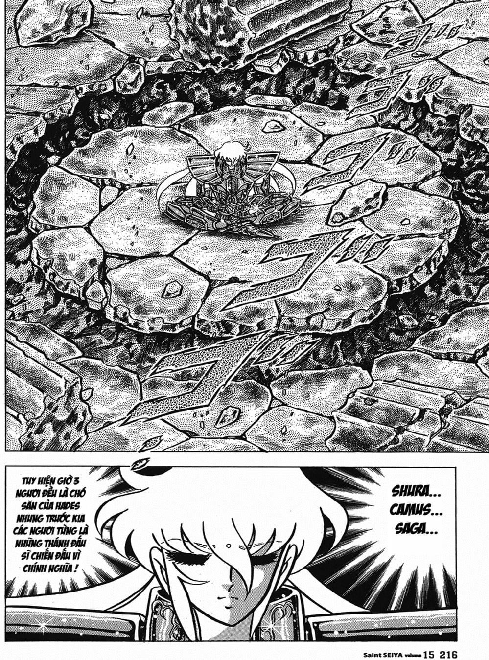 Truyện Tranh Áo Giáp Vàng - Saint Seiya trang 4