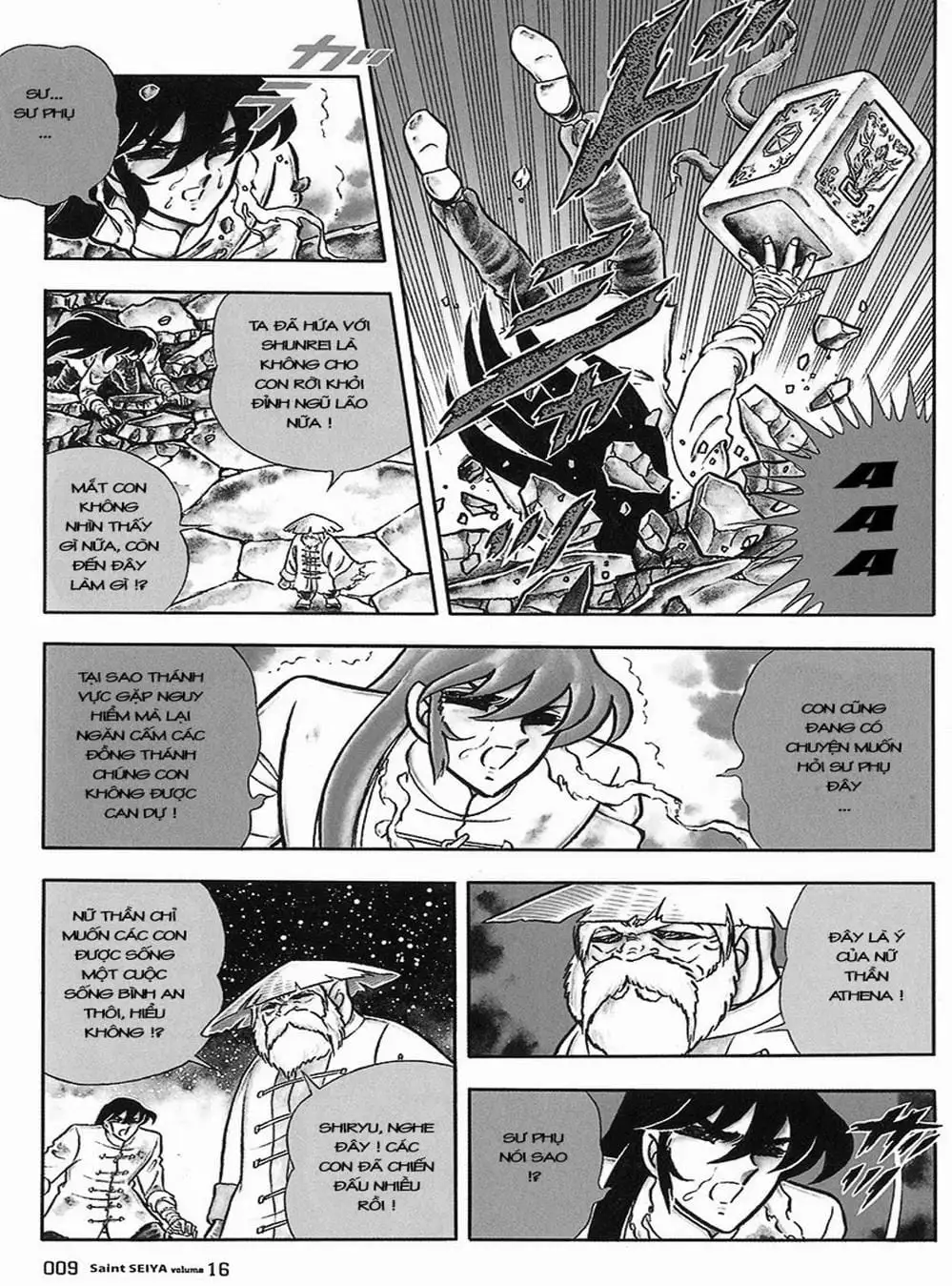 Truyện Tranh Áo Giáp Vàng - Saint Seiya trang 4