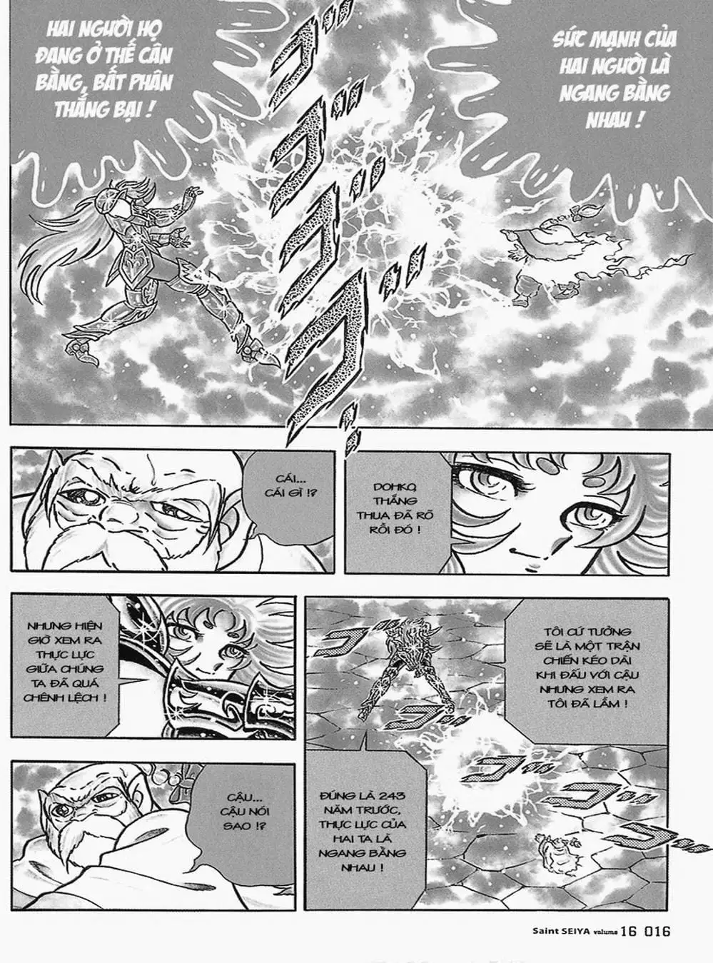 Truyện Tranh Áo Giáp Vàng - Saint Seiya trang 4