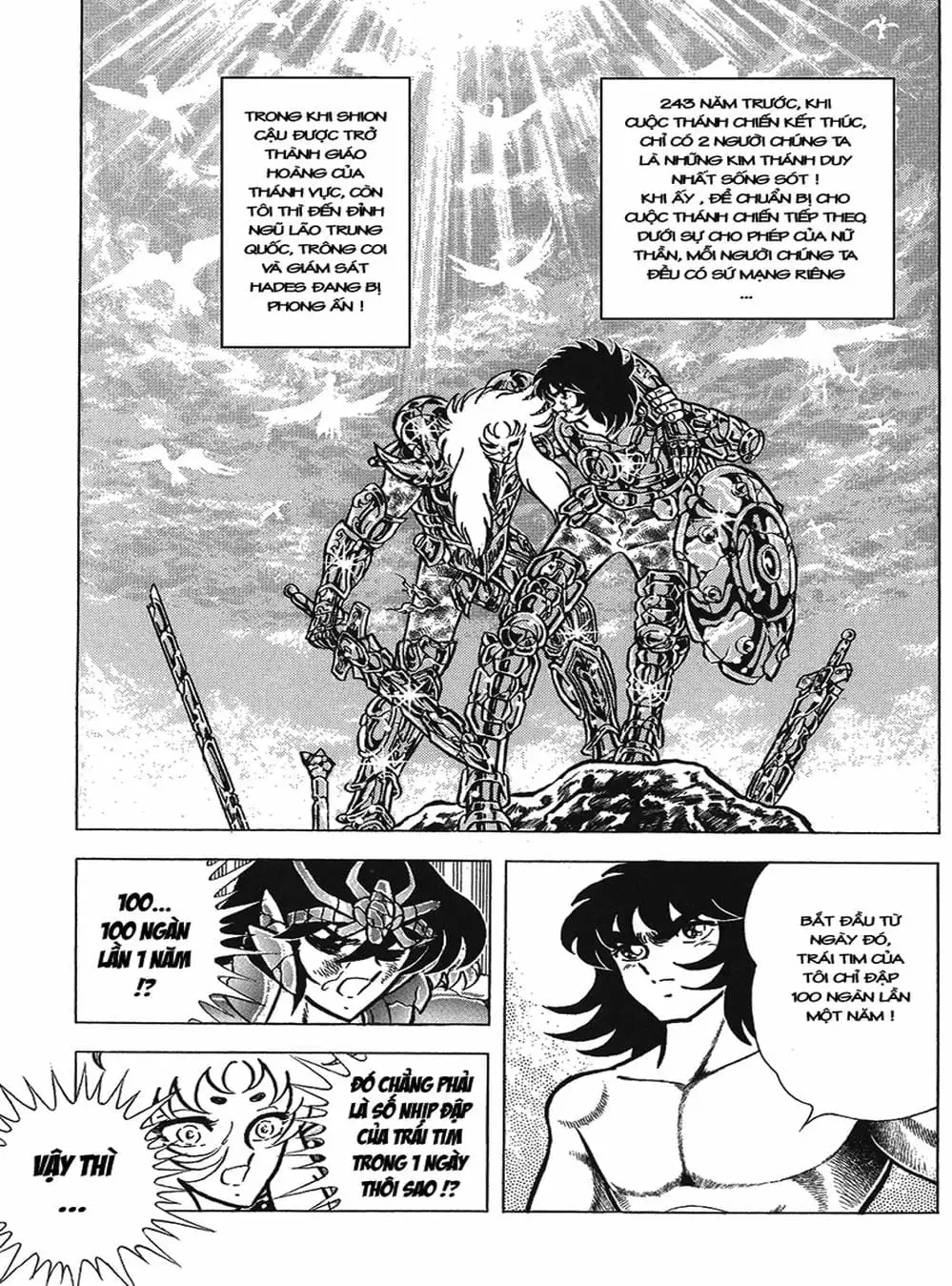 Truyện Tranh Áo Giáp Vàng - Saint Seiya trang 4