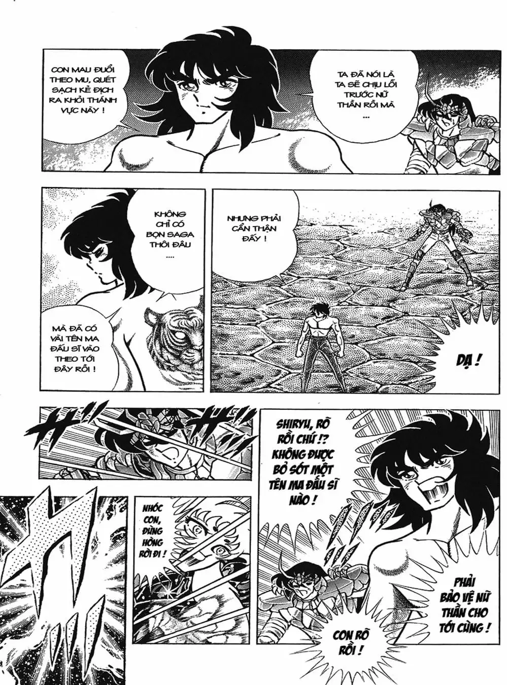 Truyện Tranh Áo Giáp Vàng - Saint Seiya trang 4
