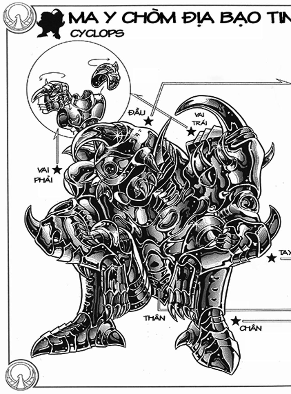 Truyện Tranh Áo Giáp Vàng - Saint Seiya trang 4