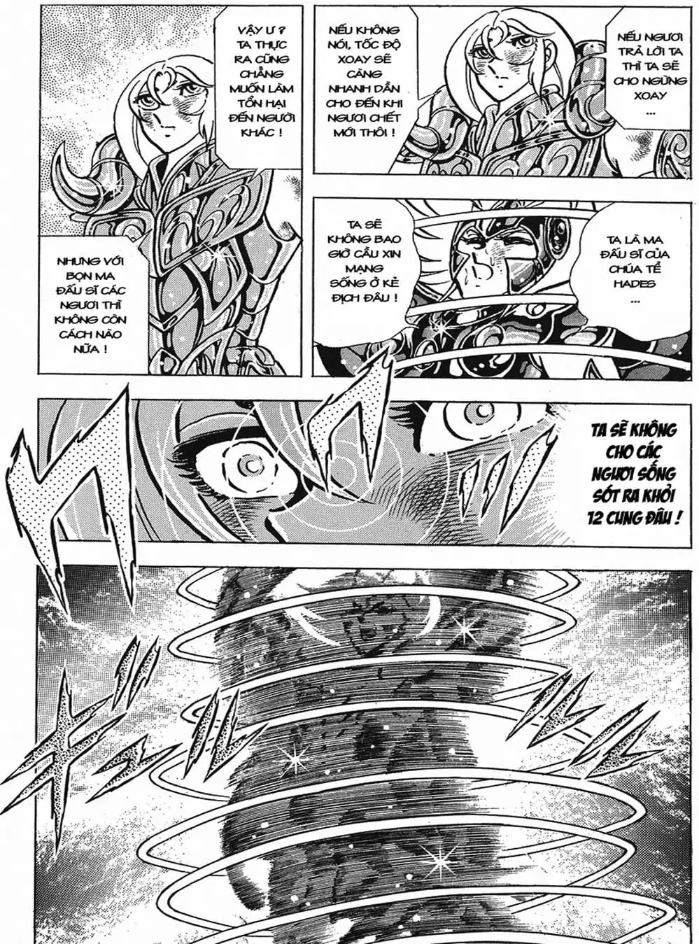Truyện Tranh Áo Giáp Vàng - Saint Seiya trang 4