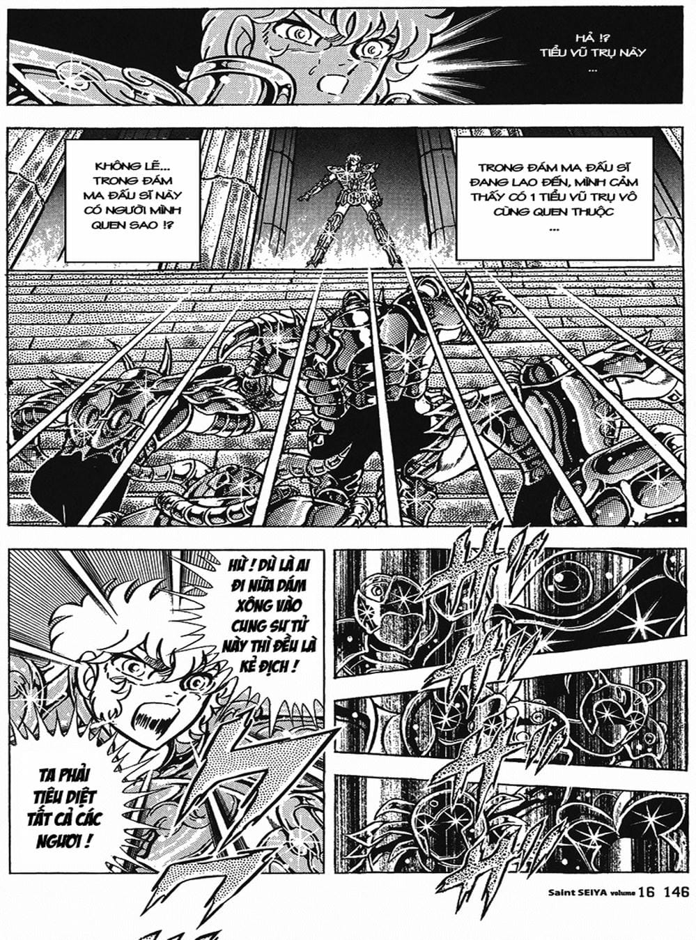 Truyện Tranh Áo Giáp Vàng - Saint Seiya trang 4