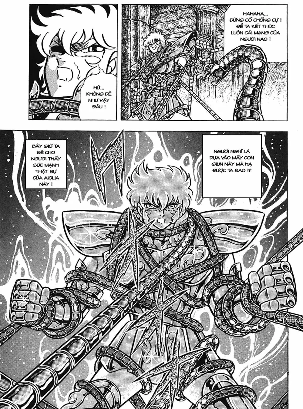 Truyện Tranh Áo Giáp Vàng - Saint Seiya trang 4