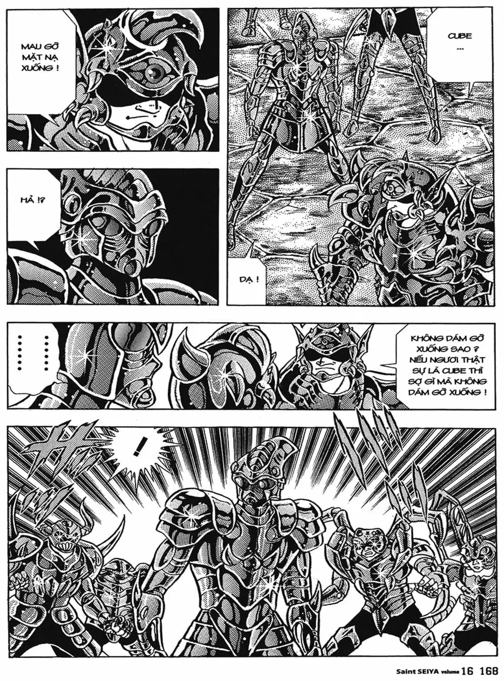 Truyện Tranh Áo Giáp Vàng - Saint Seiya trang 4